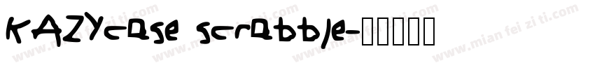 KAZYcase scrabble字体转换